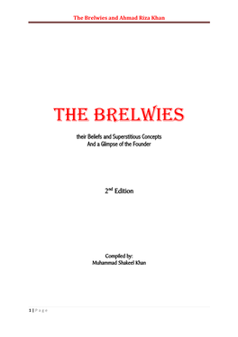 The Brelwies and Ahmad Riza Khan