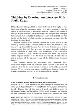 An Interview with Shelly Kagan