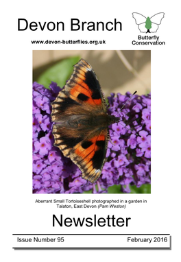 Devon Branch Newsletter