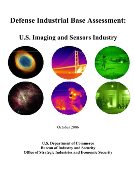 U.S. Imaging and Sensors Industry