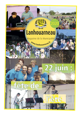 2020 Lanhouarneau Magazine De La Municipalité W W .Fr W Au .Lanhouarne