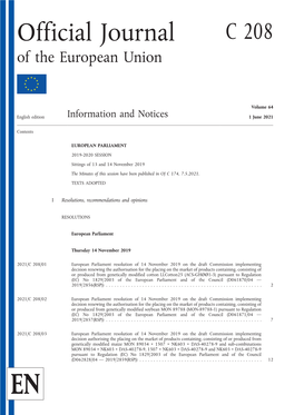 Official Journal of the European Union C 208/1