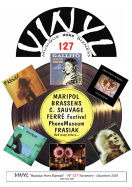 Revue Vinyl 127 Musique “Hors Bizness”