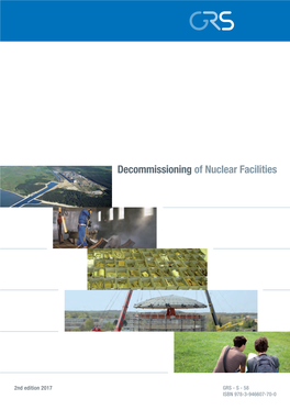 Brochure on Decommissioning of Nuclear Facilities