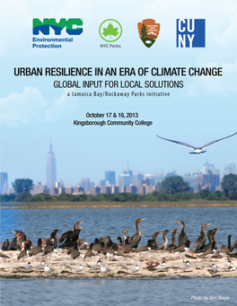 Urban Resilience in an Era of Climate Change