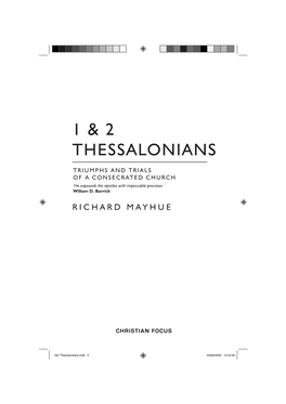 1&2 Thessalonians.Indd