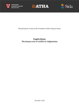 Fragile Future: the Human Cost of Conflict in Afghanistan