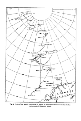 ARCTIC ICE ISLAND and ICE SHELF STUDIES Part I