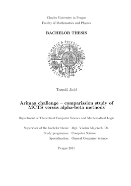 Comparission Study of MCTS Versus Alpha-Beta Methods