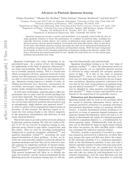 Arxiv:1811.01969V1 [Quant-Ph] 5 Nov 2018 Npooi Unu Esn.W Ee H Edrt De- to Reader Al