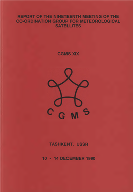 CGMS-19 Report