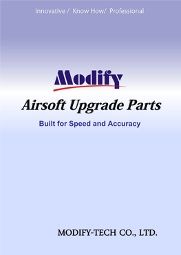 Airsoft Upgrade Parts