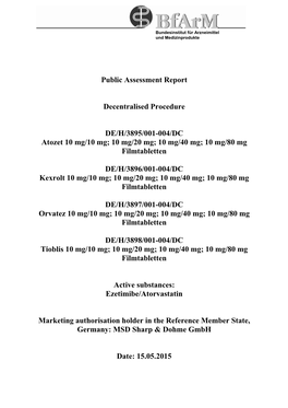 10 Mg/80 Mg Filmtabletten