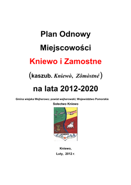 Kniewo I Zamostne