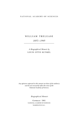 William Trelease