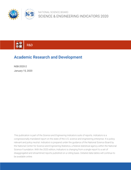 NSB-2020-2, Academic Research and Development