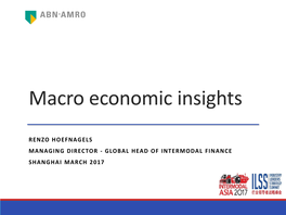 Macro Economic Insights