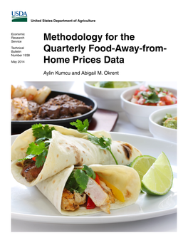 Methodology for the Quarterly Food-Away-From-Home Prices Data, TB-1938, U.S