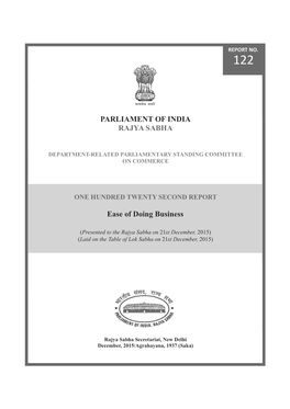 Parliament of India Department-Related