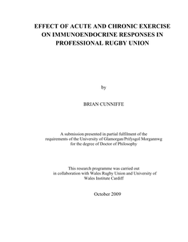 (A) EVALUATION of EXERCISE STRESS and IMMUNE FUNCTION DURING SEASONAL