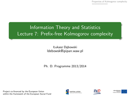 Prefix-Free Kolmogorov Complexity