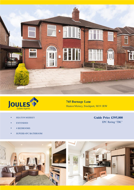 765 Burnage Lane Guide Price £395,000