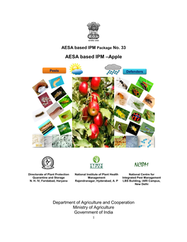 AESA Based IPM –Apple