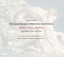 William Blake's Printed Paintings