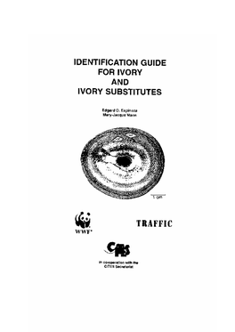 Ivory Identification: Introduction ______