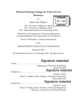 Signature Redacted Author