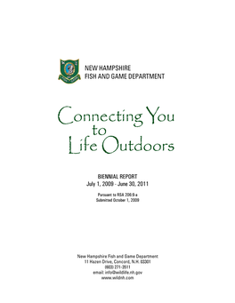 Connecting You to Life Outdoors