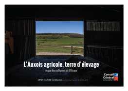 L'auxois Agricole, Terre D'élevage