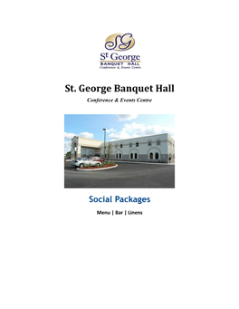 St George Banquet Hall