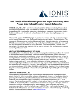 Isis Pharmaceuticals Reports Positive Phase 2 Data for Isis 113715 in Patients with Type 2 Diabetes