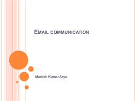 Email Communication