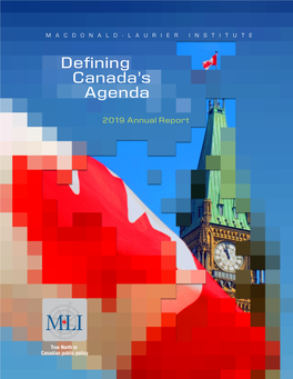 2019 Annual Report What We Do at MLI, We Believe Ideas Matter