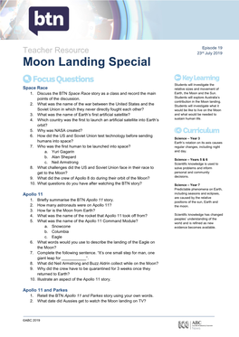 Moon Landing Special