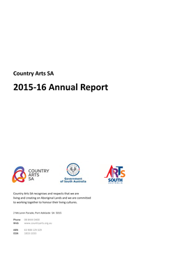 2015-16 Annual Report