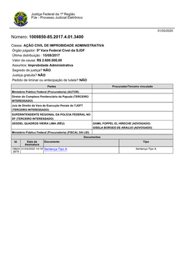 Ação Civil De Improbidade Administrativa