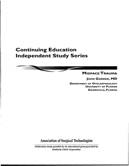 Continuing Education Independent Study Series