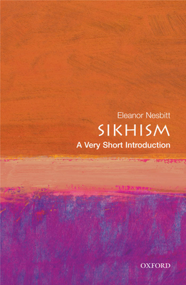 Sikhism-A Very Short Introduction