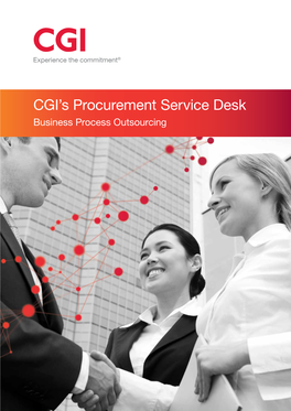 CGI's Procurement Service Desk