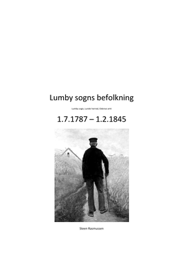 Lumby Sogns Befolkning 1.7.1787 – 1.2.1845