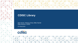 CDISC Library