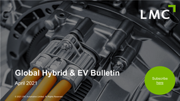 Global Hybrid & EV Bulletin
