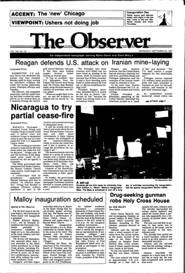 Nicaragua to Try Partial Cease-Fire Associated Press Country and Concentrate Troops in Designated Areas