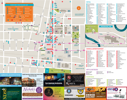 DOWNTOWN FARGO WALKING MAP 10 67 3 AENDEE 24 Gompf Displays, Inc