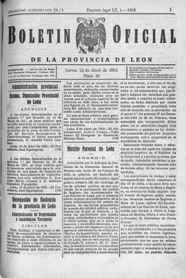 De La Provincia De Leon