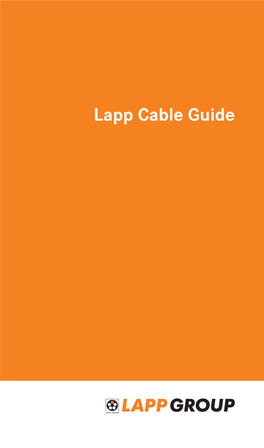 Lapp Cable Guide ETHERLINE®