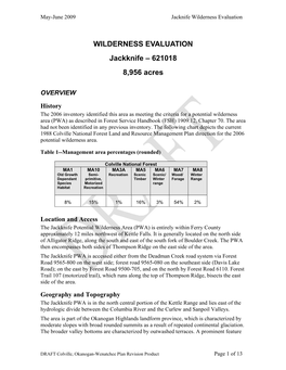 Jackknife – 621018 8,956 Acres